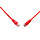 Patch kabel CAT5E UTP PVC 3m červený snag-proof C5E-114RD-3MB - Solarix - Patch kabely