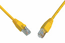 Patch kabel CAT5E SFTP PVC 7m žlutý snag-proof C5E-315YE-7MB - Solarix - Patch kabely