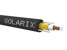 Venkovní DUCT kabel Solarix 12vl 9/125 HDPE F<sub>ca</sub> černý SXKO-DUCT-12-OS-HDPE - Solarix - Kabel optický