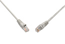 Patch kabel CAT5E UTP PVC 1m šedý snag-proof C5E-114GY-1MB - Solarix - Patch kabely