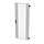 Dveře plechové s perforací LC-50, 42U, šířky 800, RAL7035, 3bodový zámek - Solarix - Příslušenství