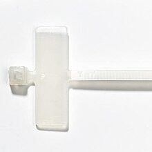 Stahovací pásek s popisovatelným štítkem, 2,4 x 103 mm, bílý, SXSPS-103-WH - Solarix - Nářadí a vyvazování