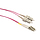 Patch kabel 50/125 LCupc/SCupc MM OM4 1m duplex SXPC-LC/SC-UPC-OM4-1M-D - Solarix - Patch kabely