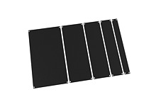 Produkt Zaslepovací panel 19" 1U BK, ZP-01-B - Solarix - 19" příslušenství