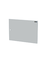 Dveře plechové pro nástěnný rozvaděč SENSA 9U RAL7035 - Solarix - Příslušenství