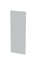 Dveře plechové pro LC-50, 33U, šířky 600, plné, RAL 7035, 1-bodový zámek - Solarix - Příslušenství