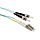 Patch kabel Solarix 50/125 LCupc/STupc MM OM3 5m duplex SXPC-LC/ST-UPC-OM3-5M-D - Solarix - Patch kabely