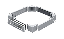 Produkt Panel podstavce plný s otvorem 800, výška 100mm, RAL7035 - Solarix - Příslušenství