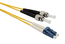 Patch kabel 9/125 LCupc/STupc SM OS 1m duplex SXPC-LC/ST-UPC-OS-1M-D - Solarix - Patch kabely