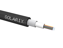 Univerzální kabel CLT Solarix 24vl 50/125 LSOH E<sub>ca</sub> OM3 černý SXKO-CLT-24-OM3-LSOH - Solarix - Kabel optický