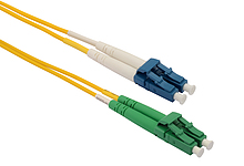 Patch kabel 9/125 LCapc/LCupc SM OS 3m duplex SXPC-LC/LC-APC/UPC-OS-3M-D - Solarix - Patch kabely