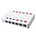 Víceportový box Solarix CAT5E UTP 12 x RJ45 bílý SX12-5E-UTP-WH - Solarix - Zásuvky
