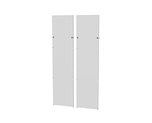 Přepážkový panel pro řadové skříně v řadě 42U 1200 mm RAL 7035 - Solarix - Datová centra