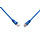 Patch kabel CAT5E UTP PVC 0,5m modrý snag-proof C5E-114BU-0,5MB - Solarix - Patch kabely