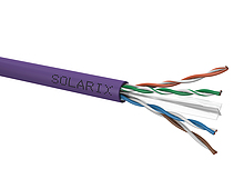 Instalační kabel Solarix CAT6 UTP LSOH D<sub>ca</sub>-s2,d2,a1 450 MHz 100m/box SXKD-6-UTP-LSOH - Solarix - Kabely drát