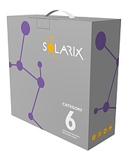 Produkt Instalační kabel Solarix CAT6 UTP LSOH D<sub>ca</sub>-s2,d2,a1 450 MHz 100m/box SXKD-6-UTP-LSOH - Solarix - Kabely drát