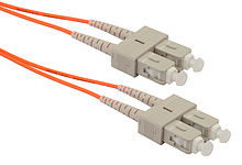 Patch kabel Solarix 50/125 SCupc/SCupc MM OM2 3m duplex SXPC-SC/SC-UPC-OM2-3M-D - Solarix - Patch kabely