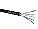 Instalační kabel Solarix CAT6 UTP PE F<sub>ca</sub> venkovní 500m/cívka SXKD-6-UTP-PE - Solarix - Kabely drát