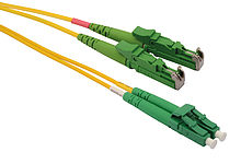 Patch kabel 9/125 E2000apc/LCapc SM OS 1m duplex SXPC-E2000/LC-APC-OS-1M-D - Solarix - Patch kabely
