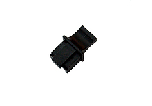 Záslepka pro konektor RJ45 černá RJ45-0-BK - Solarix - Zásuvky