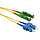 Patch kabel 9/125 E2000apc/SCupc SM OS 1m duplex SXPC-E2000/SC-APC/UPC-OS-1M-D - Solarix - Patch kabely