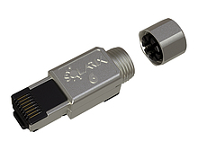 Produkt Konektor MPTL RJ45 CAT6 STP samořezný SXRJ45-6-STP-BK-SA-N - Solarix - Konektory