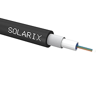 Univerzální kabel CLT Solarix 04vl 50/125 LSOH E<sub>ca</sub> OM4 černý SXKO-CLT-4-OM4-LSOH - Solarix - Kabel optický