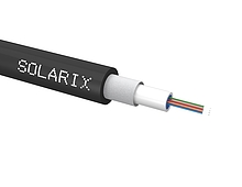 Univerzální kabel CLT Solarix 08vl 50/125 LSOH E<sub>ca</sub> OM4 černý SXKO-CLT-8-OM4-LSOH - Solarix - Kabel optický