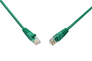 Patch kabel CAT6 UTP PVC 0,5m zelený snag-proof C6-114GR-0,5MB - Solarix - Patch kabely