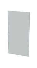 Dveře plechové pro LC-50, 33U, šířky 800, plné, RAL 7035, 1-bodový zámek - Solarix - Příslušenství