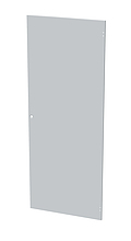 Dveře plechové pro LC-50, 42U, šířky 800, plné, RAL 7035, 1-bodový zámek - Solarix - Příslušenství