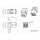 Produkt Samořezný keystone Solarix CAT6A UTP SXKJ-10G-UTP-RAL-SA, RAL FIT moduly, CROSSTALK PROTECT, Component Level a 4PPoE certifikace - Solarix - Keystony