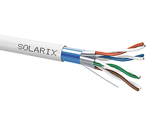 Instalační kabel Solarix CAT6A FFTP D<sub>ca</sub>-s2,d2,a1 500m SXKD-6A-FFTP-LSOH - Solarix - Kabely drát