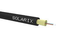 DROP1000 kabel Solarix 02vl 9/125 2,8mm LSOH E<sub>ca</sub> černý 1000m SXKO-DROP-2-OS-LSOH - Solarix - Kabel optický