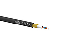 Zafukovací kabel MINI Solarix 08vl 9/125 HDPE Fca černý SXKO-MINI-8-OS-HDPE - Solarix - Kabel optický