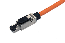 Produkt Konektor MPTL univerzální RJ45 CAT6 STP samořezný SXRJ45-6-STP-BK-SA - Solarix - Konektory