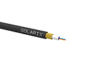 Zafukovací kabel MINI Solarix 02vl 9/125 HDPE Fca černý SXKO-MINI-2-OS-HDPE - Solarix - Kabel optický