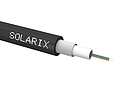 Univerzální kabel CLT Solarix 04vl 50/125 LSOH E<sub>ca</sub> OM2 černý SXKO-CLT-4-OM2-LSOH - Solarix - Kabel optický