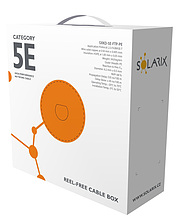 Produkt Instalační kabel Solarix CAT5E FTP PE Fca 100m/box SXKD-5E-FTP-PE - Solarix - Kabely drát