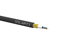 Zafukovací kabel MINI Solarix 04vl 9/125 HDPE Fca černý SXKO-MINI-4-OS-HDPE - Solarix - Kabel optický