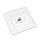 Produkt Zásuvka Solarix CAT5E UTP 1 x RJ45 pod omítku bílá SX9-1-5E-UTP-WH - Solarix - Zásuvky