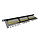 Produkt 19" patch panel Solarix 24xRJ45 CAT6 UTP s vyvazovací lištou černý 0,5U SX24HD-6-UTP-BK - Solarix - Patch panely