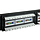 Produkt 19" patch panel Solarix 24 x RJ45 CAT6 UTP 350 MHz černý 1U SX24-6-UTP-BK - Solarix - Patch panely