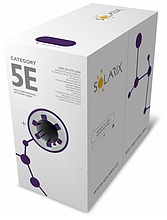 Produkt Instalační kabel Solarix CAT5E UTP LSOH D<sub>ca</sub>-s1,d2,a1 350 MHz 500m/box SXKD-5E-UTP-LSOH - Solarix - Kabely drát