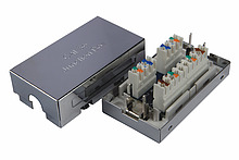 Spojovací box CAT5E STP 8p8c LSA+/Krone KRJS45-VEB5 - Solarix - Spojovací boxy
