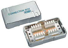 Spojovací box CAT6 STP 8p8c LSA+/Krone KRJS45-VEB6 - Solarix - Spojovací boxy