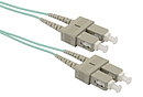 Patch kabel Solarix 50/125 SCupc/SCupc MM OM3 1m duplex SXPC-SC/SC-UPC-OM3-1M-D - Solarix - Patch kabely