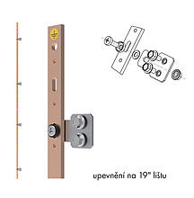 Produkt Uzemňovací lišta Cu 5X20 42U se závitem M6 - Solarix - Příslušenství