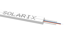 MDIC kabel Solarix 02vl 9/125 3mm LSOH E<sub>ca</sub> bílý 1000m SXKO-MDIC-2-OS-LSOH-WH - Solarix - Kabel optický