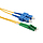Patch kabel 9/125 LCapc/SCupc SM OS 1m duplex SXPC-LC/SC-APC/UPC-OS-1M-D - Solarix - Patch kabely